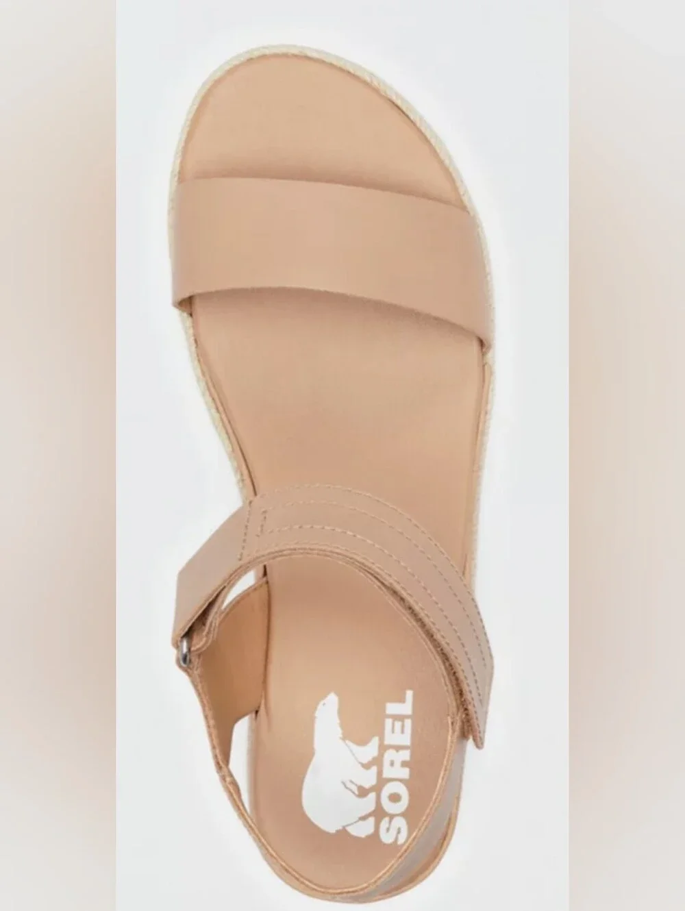 Sorel Cameron Flatform  Espadrille Sandals Size 7 MSRP $135